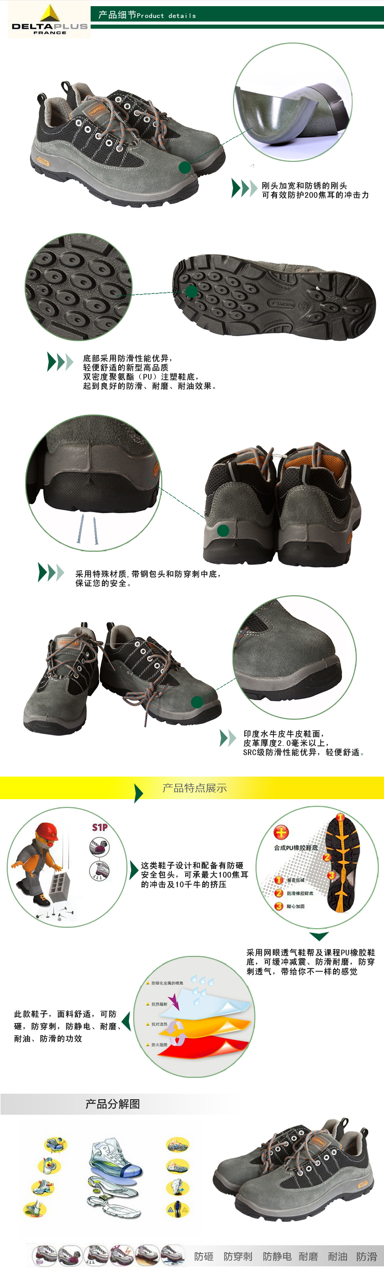 代爾塔301322運(yùn)動安全鞋 代爾塔301322運(yùn)動安全鞋