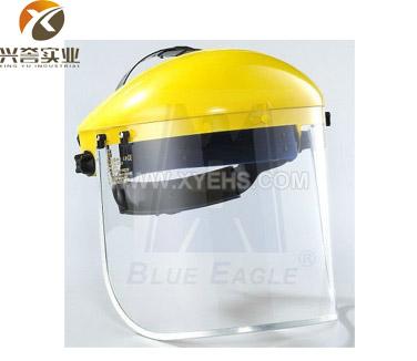 藍鷹B1系列標準型防護面屏黃色