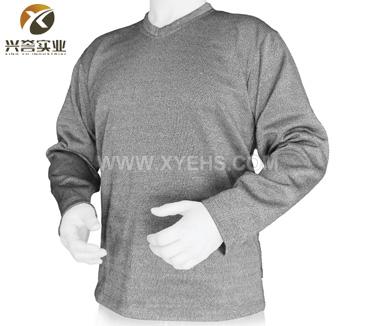 英國PPSS進口防割服V領(lǐng)運動衫長袖100109