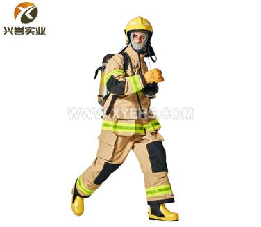 美標消防戰(zhàn)斗服HW- XF -A001 阻燃 耐磨 救援
